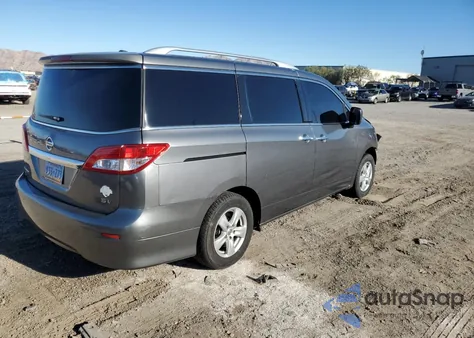 2016 Nissan Quest S из США, поврежденный, VIN 156267